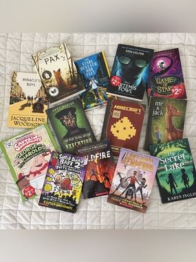 Assorted Kids Hardcover & Paperback Book Lot — Colorful Covers